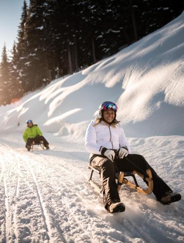 Tobogganing